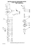 Diagram for 09 - Motor And Ice Container Parts