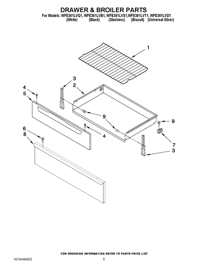 Diagram for WFE361LVS1