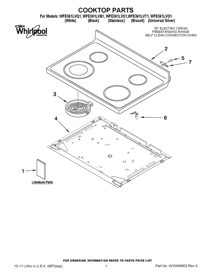 Diagram for WFE361LVT1