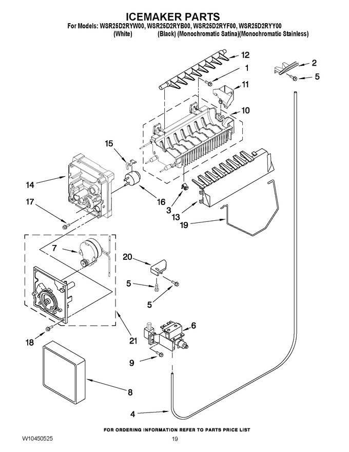 Diagram for WSR25D2RYY00
