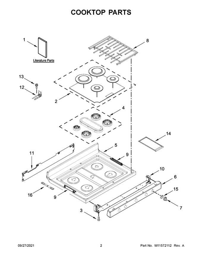 Diagram for WFG975H0HV2