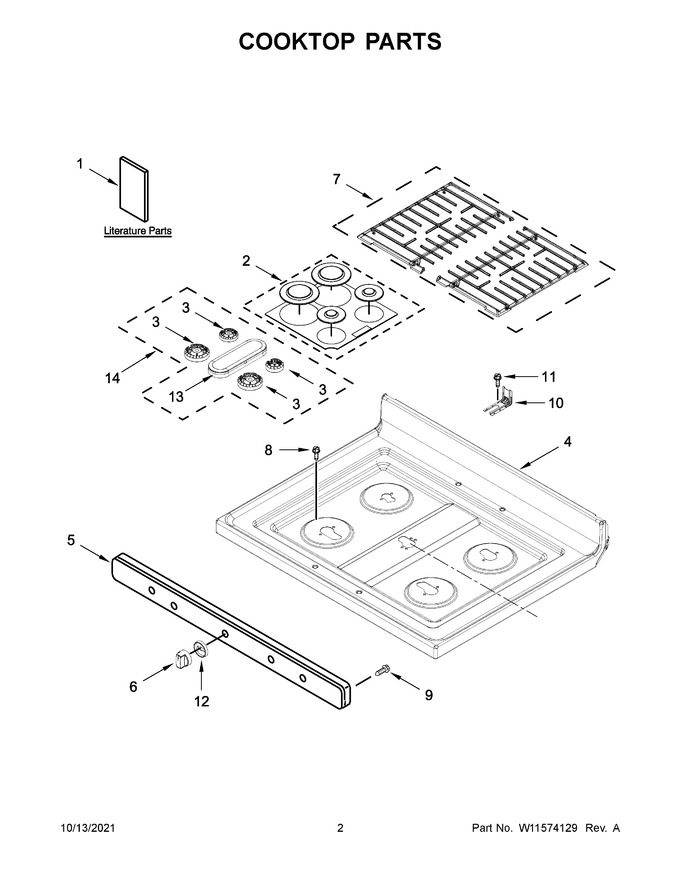 Diagram for MGR6600FW3