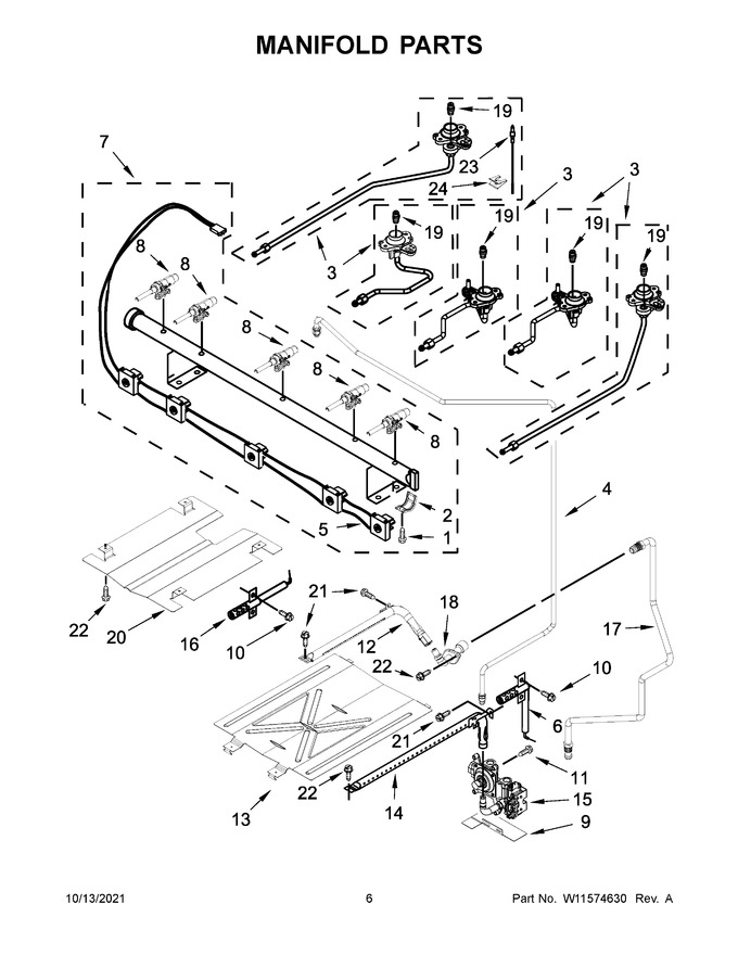 Diagram for WFG550S0LW1
