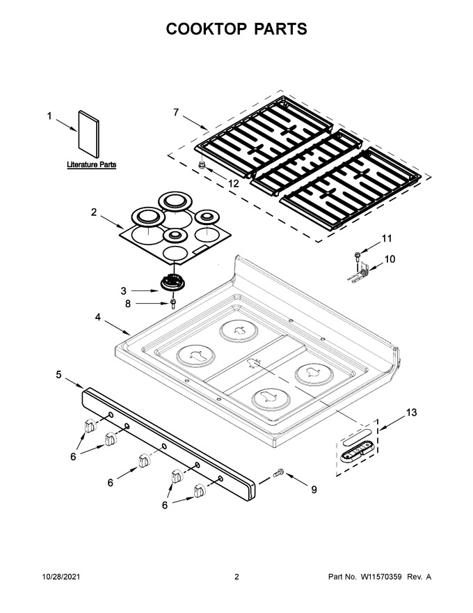 Diagram for WFG550S0LZ1