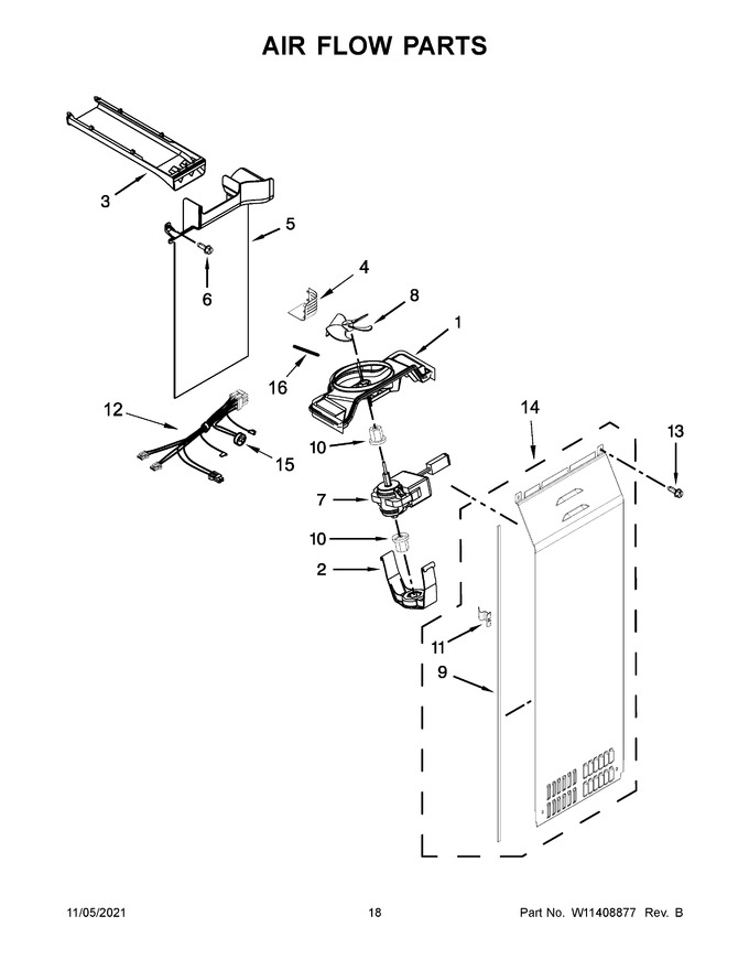 Diagram for KRSF705HPS00