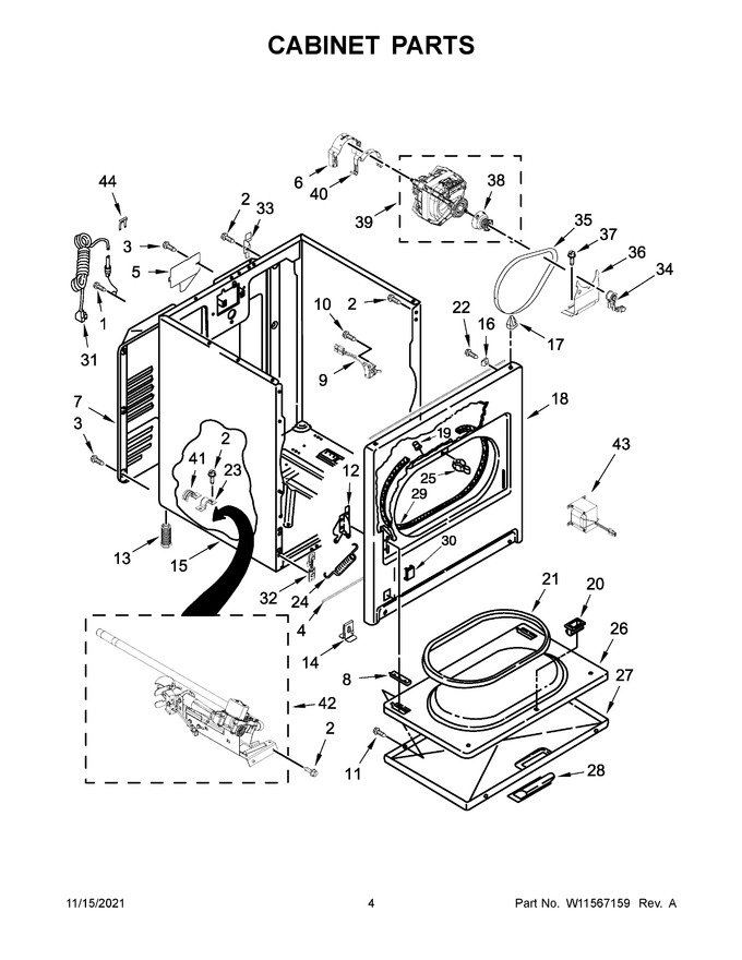 Diagram for 3DWGD4815FW1