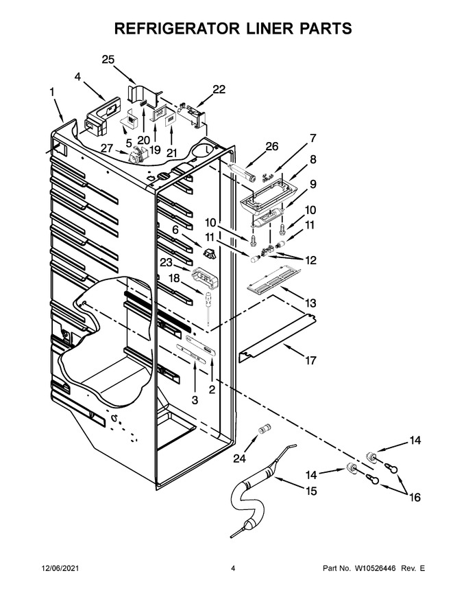 Diagram for WRS526SIAE00