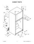 Diagram for 02 - Cabinet Parts