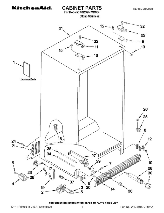 Diagram for KSRG25FVMS04