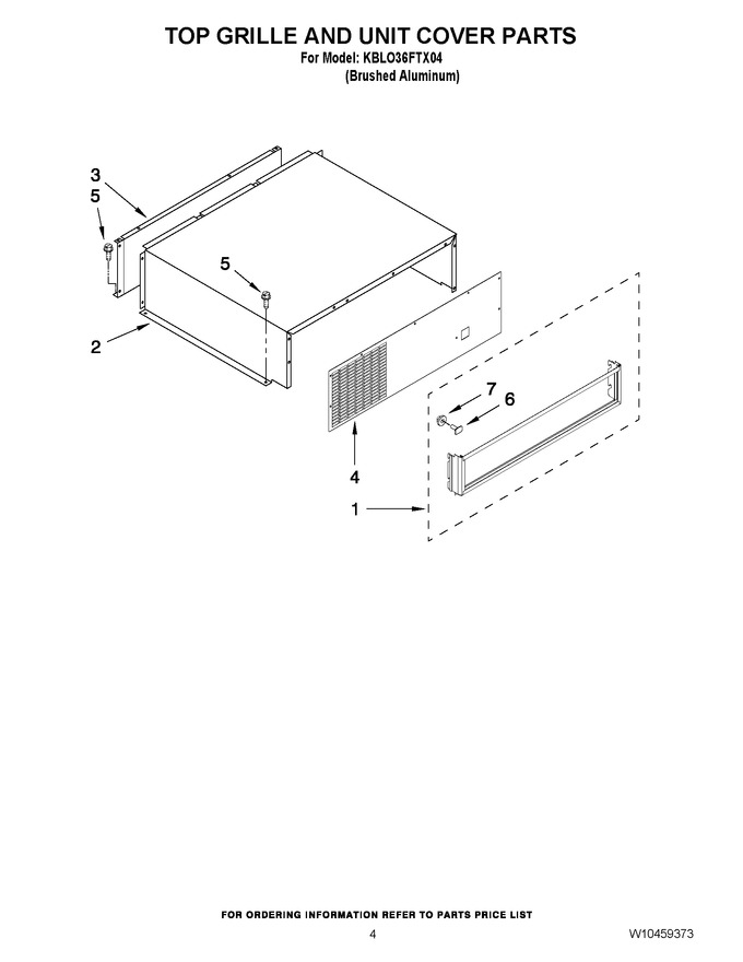 Diagram for KBLO36FTX04