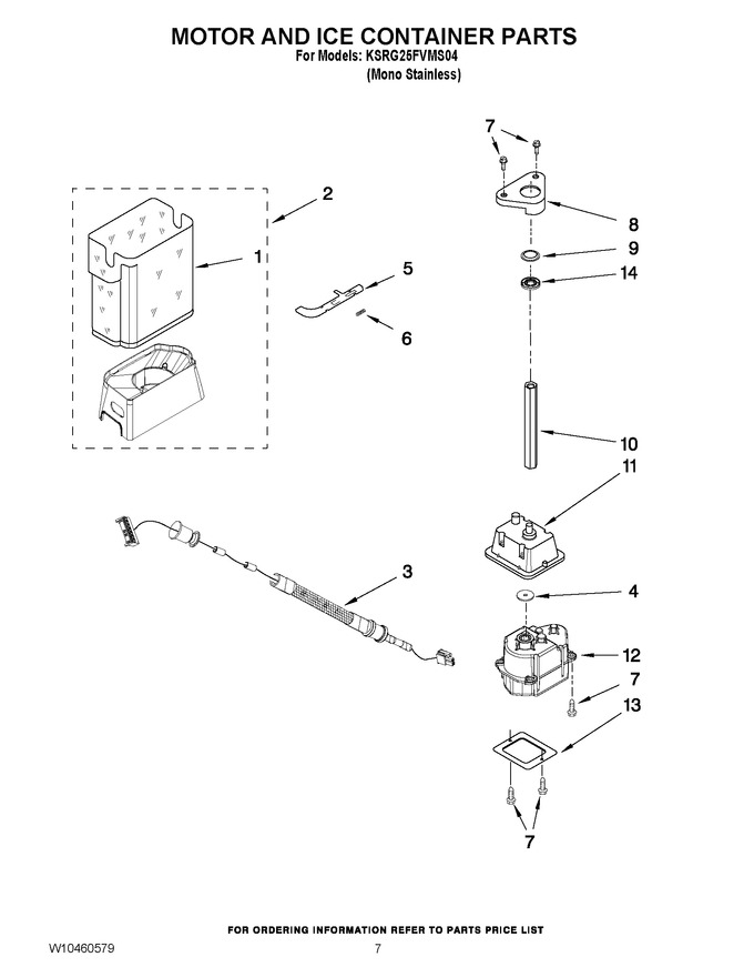 Diagram for KSRG25FVMS04