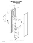 Diagram for 07 - Freezer Door Parts