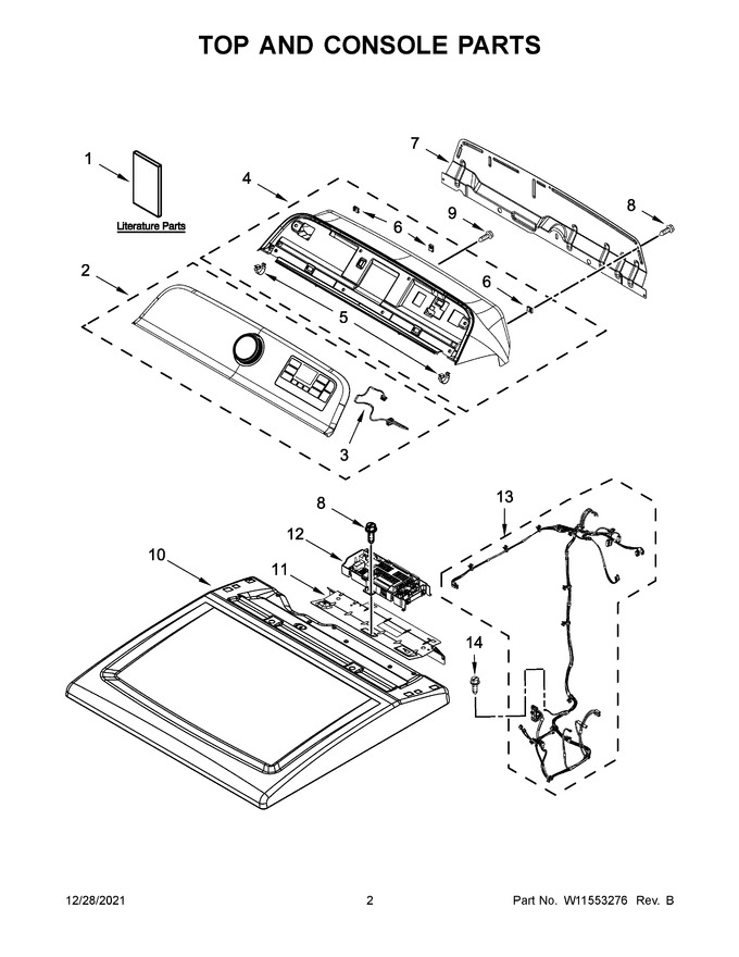Diagram for WGD5100HW1