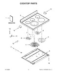 Diagram for 02 - Cooktop Parts