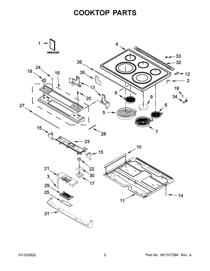 Diagram for MES8800FZ3