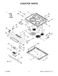 Diagram for 02 - Cooktop Parts