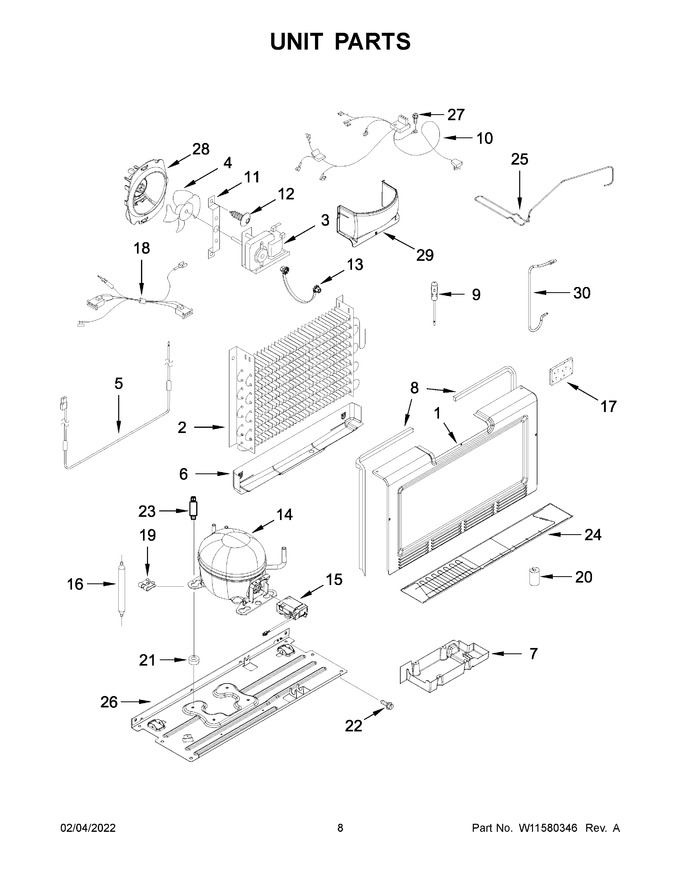 Diagram for MZF34X16DW08