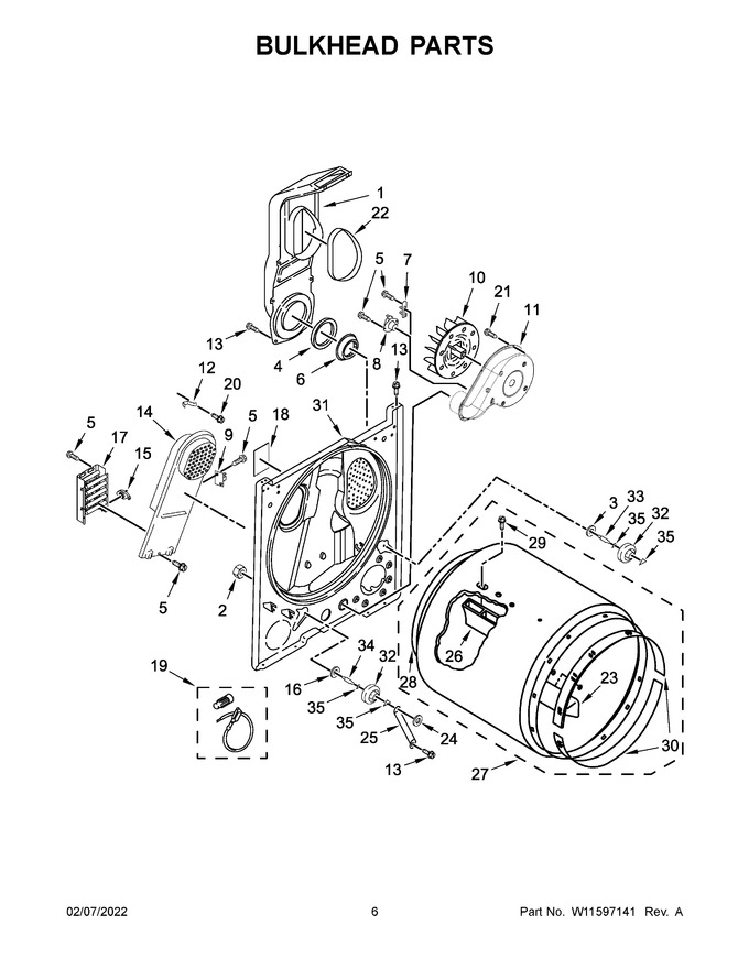 Diagram for AED4516MW0