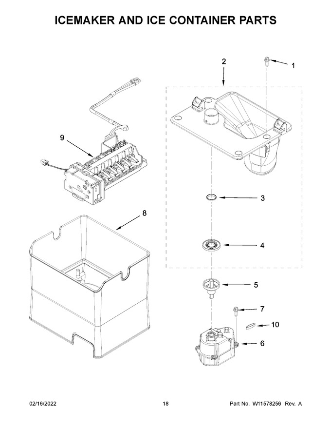 Diagram for WRF757SDHZ03