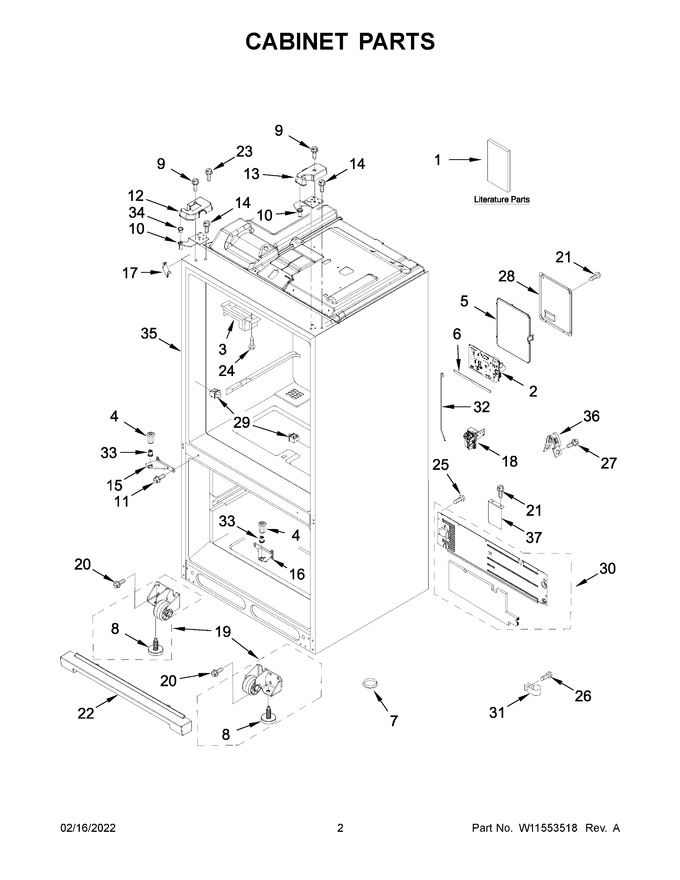 Diagram for WRF767SDHV03
