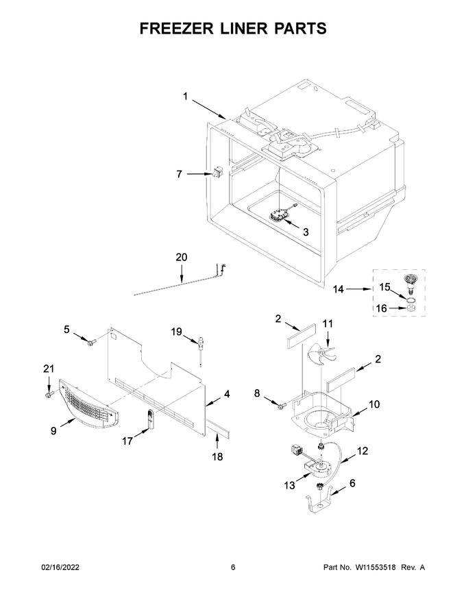 Diagram for WRF767SDHZ03
