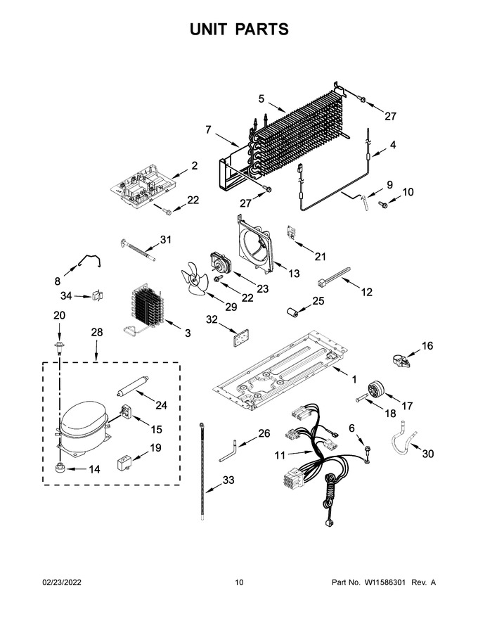 Diagram for WRT318FMDW09