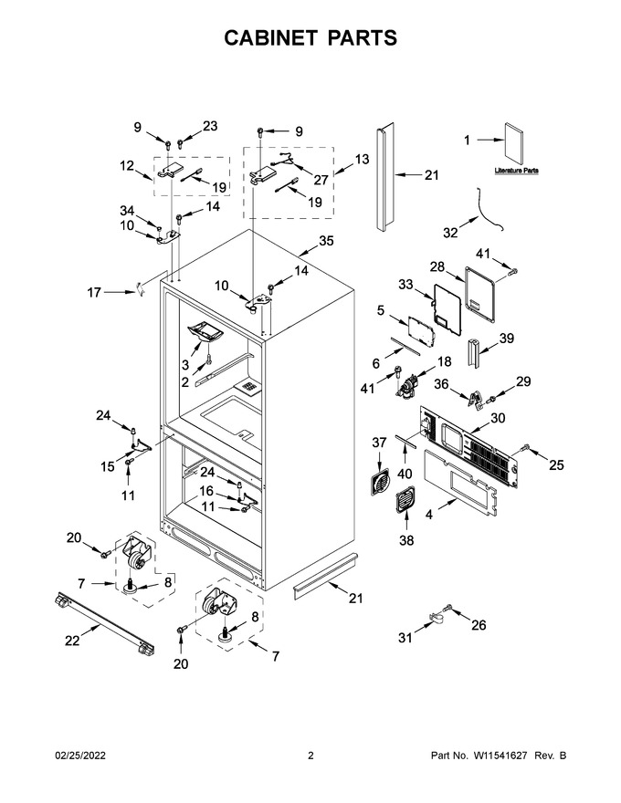 Diagram for WRF954CIHB02