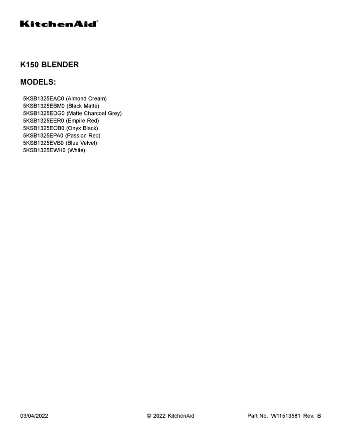 Diagram for 5KSB1325EPA0