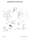 Diagram for 03 - Refrigerator Liner Parts