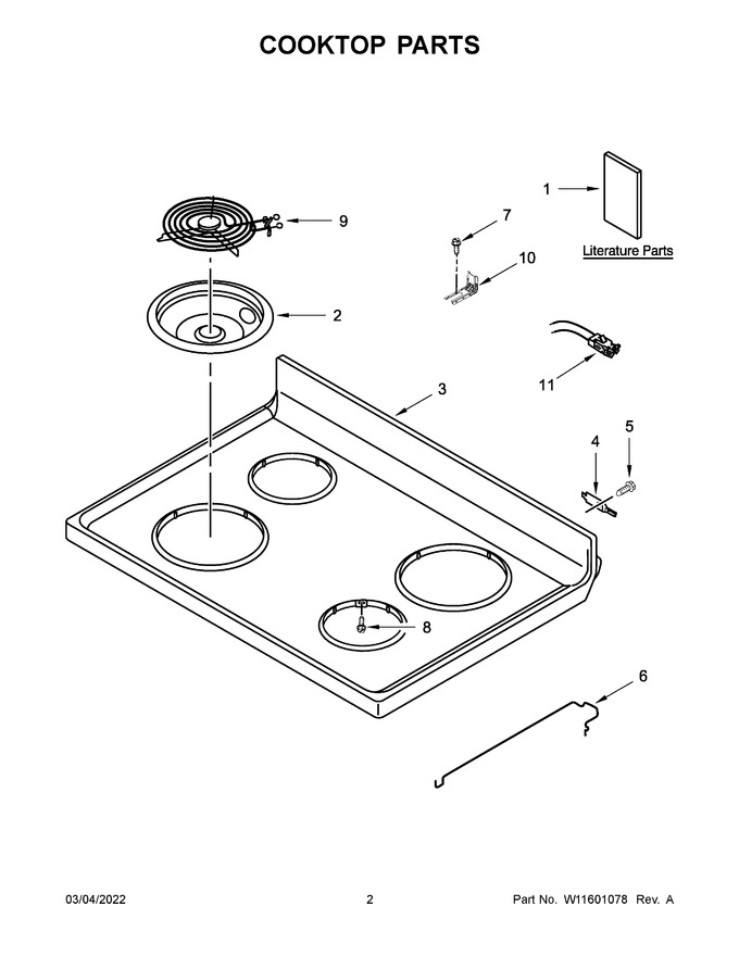 Diagram for YACR4303MFS8