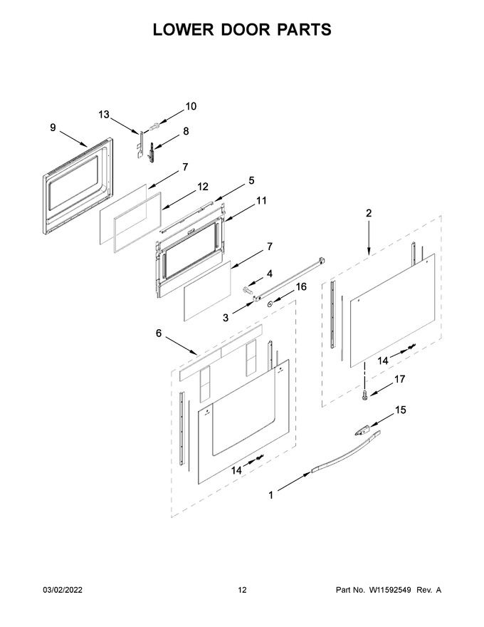 Diagram for WGE745C0FE05