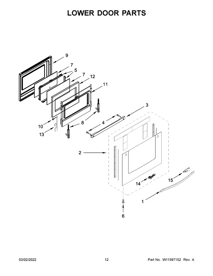 Diagram for YWGE745C0FS5