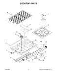 Diagram for 02 - Cooktop Parts