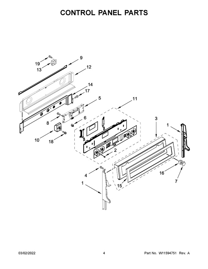 Diagram for KFED500EWH05