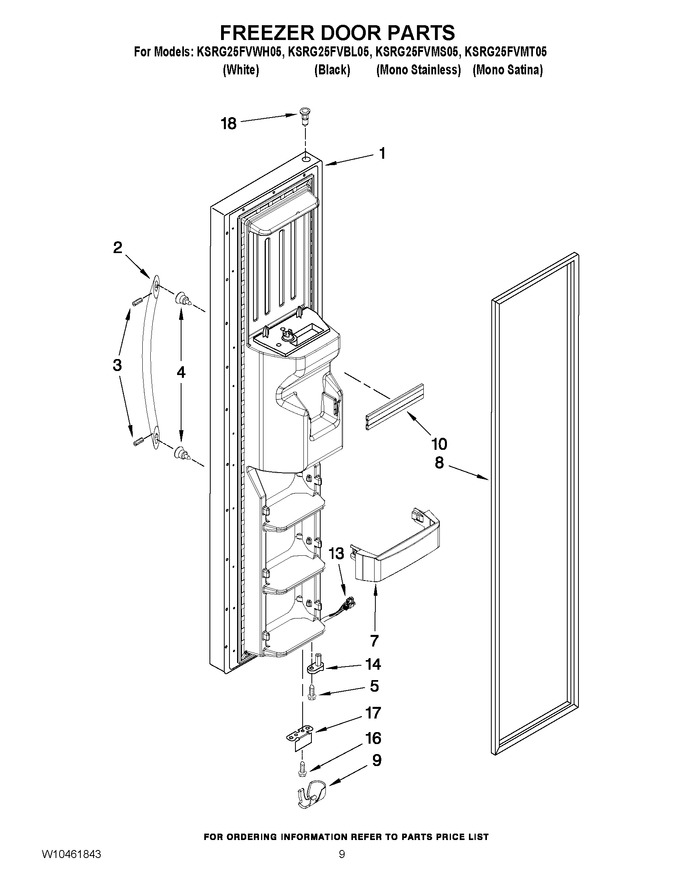 Diagram for KSRG25FVMS05