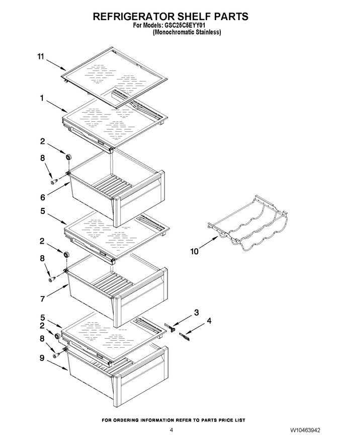 Diagram for GSC25C5EYY01