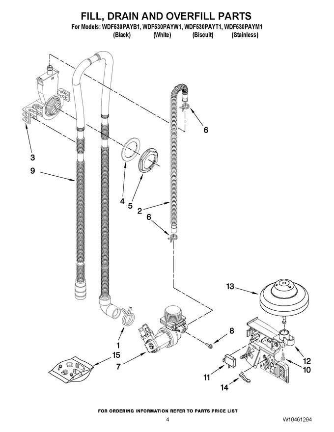 Diagram for WDF530PAYW1