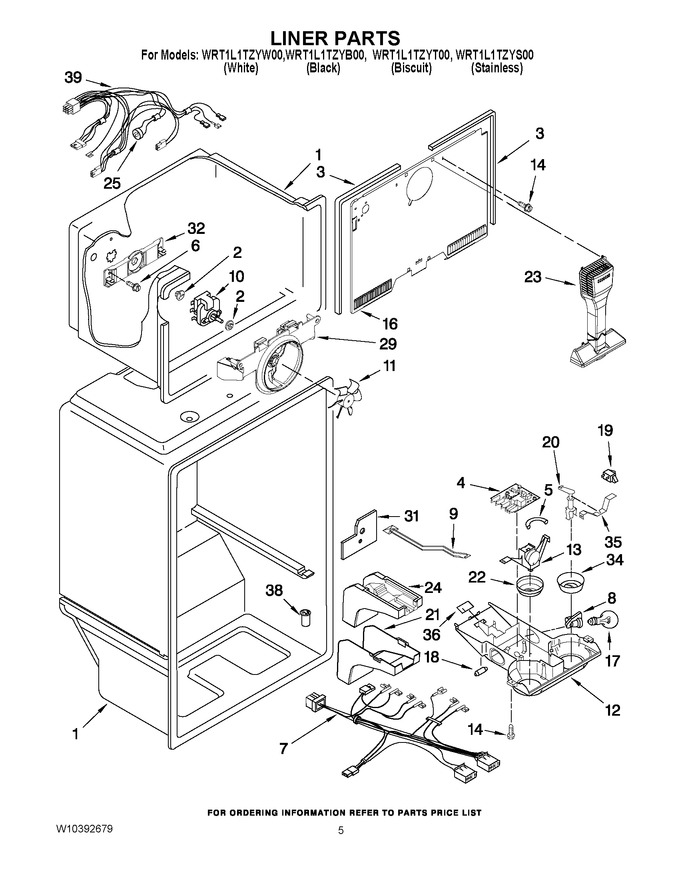 Diagram for WRT1L1TZYS00