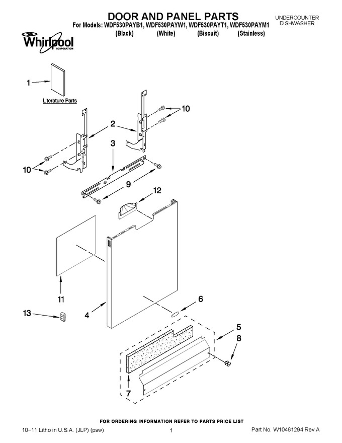Diagram for WDF530PAYM1