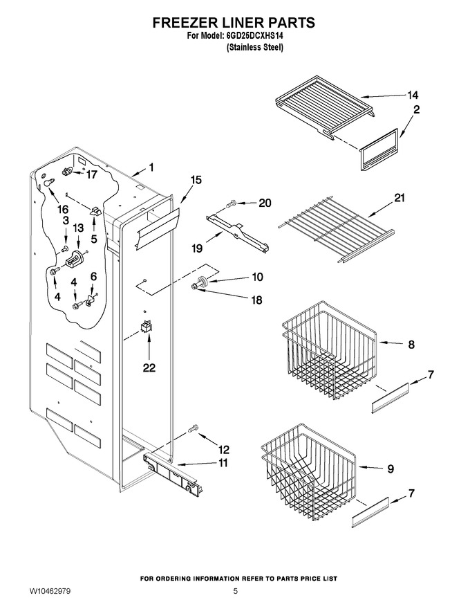 Diagram for 6GD25DCXHS14