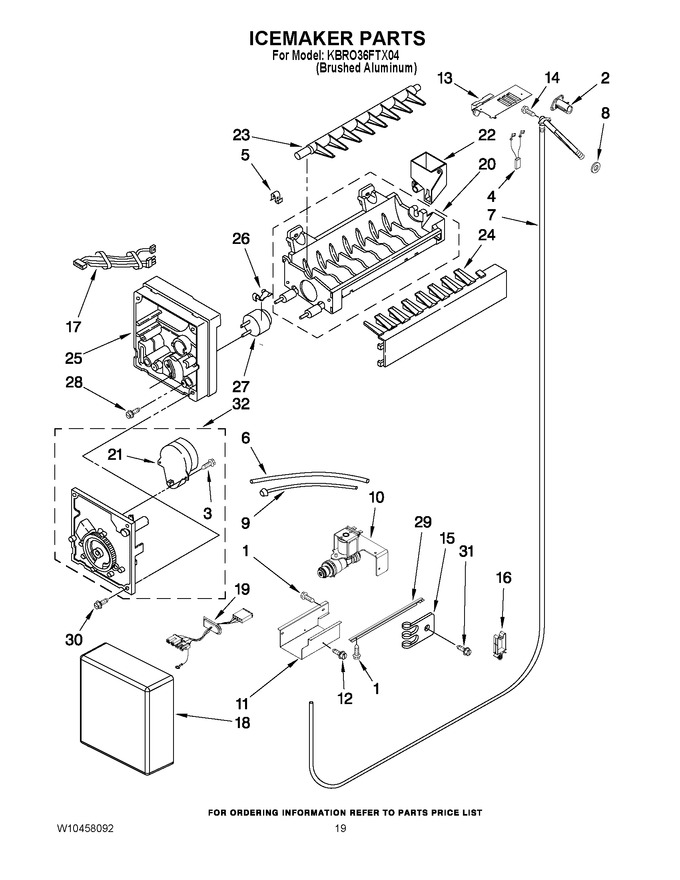 Diagram for KBRO36FTX04