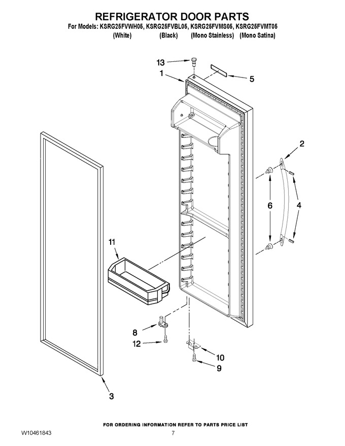 Diagram for KSRG25FVWH05