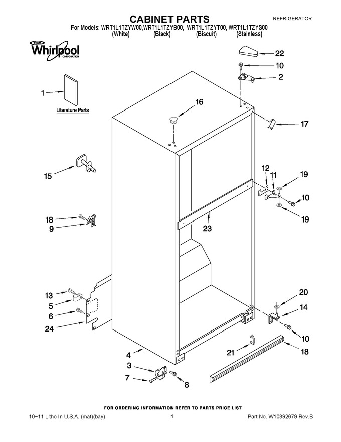 Diagram for WRT1L1TZYS00
