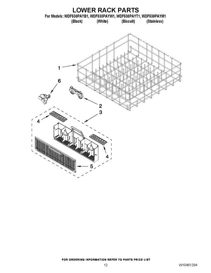 Diagram for WDF530PAYW1
