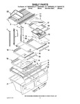 Diagram for 06 - Shelf Parts