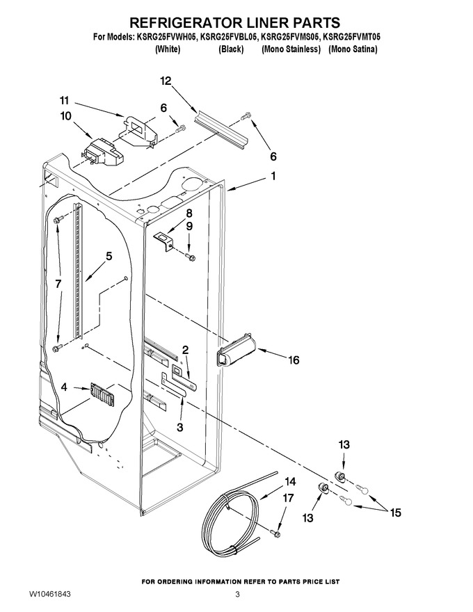 Diagram for KSRG25FVBL05
