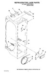 Diagram for 02 - Refrigerator Liner Parts
