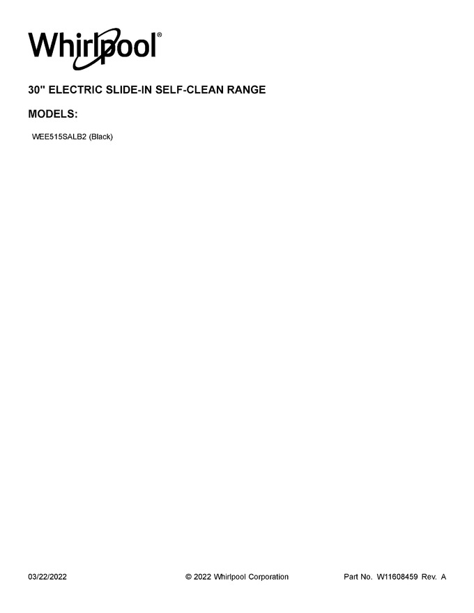 Diagram for WEE515SALB2