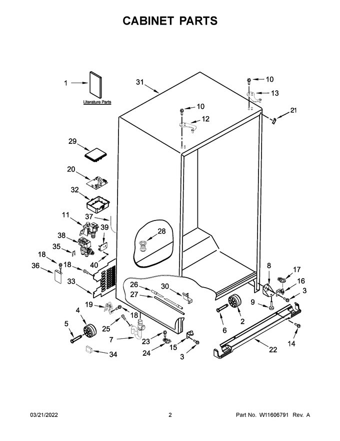 Diagram for KRSF705HBS04