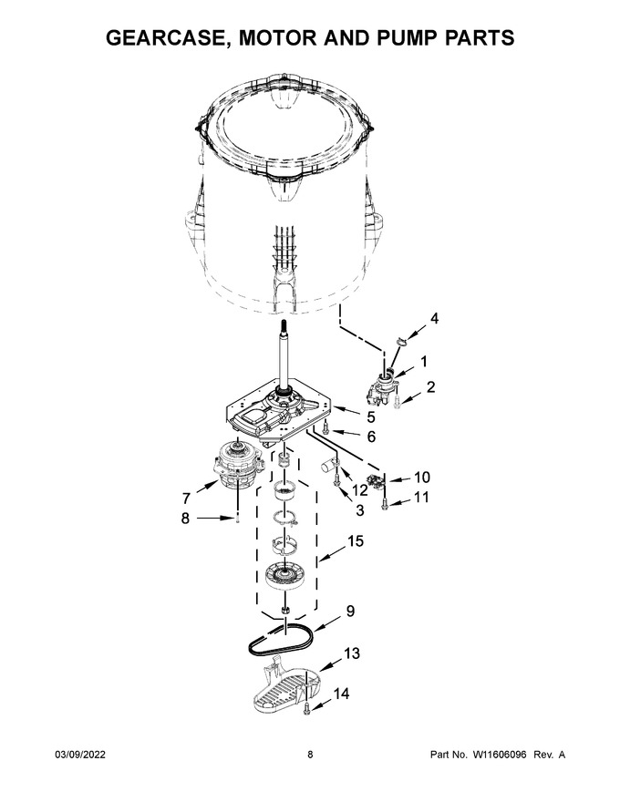 Diagram for MVWC565FW3
